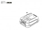 Bosch 2 607 337 199 PBA 18V 2,5 Ah W-B Battery Pack Spare Parts